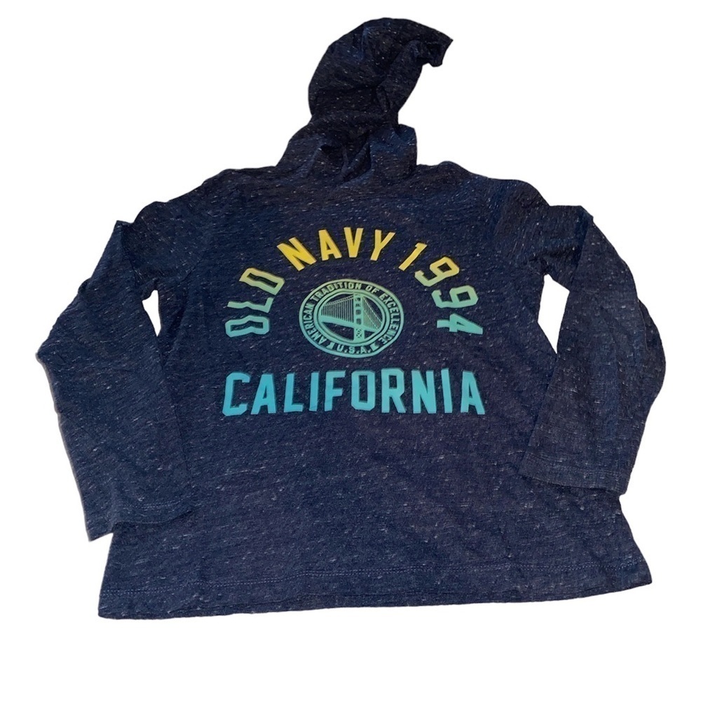 Old Navy T-shirt long sleeve pullover style hoodie size medium 8